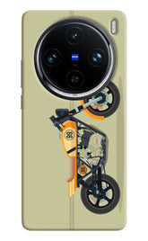 Vertical Speedster Vivo X100 Pro Back Cover